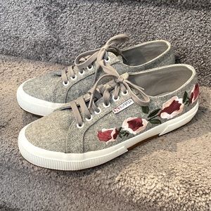 Superga Embroidered Sneakers
